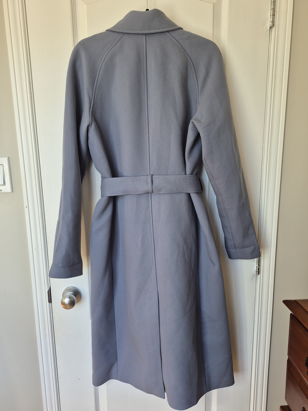 Twill Trench Coat Classic Fit with Removeable Belt - Picture 2 of 8